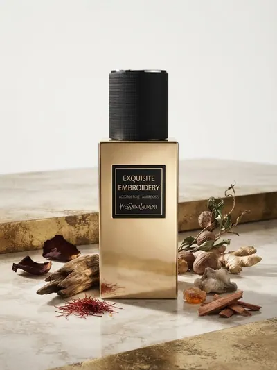 YSL Exquisite Embroidery Accord Rose Ambre Gris Eau de Parfum — Yves Saint Laurent